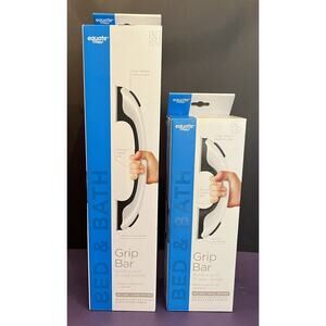 (1) Small & (1) Large Equate Grip Bar Shower & Bath Suction Cup